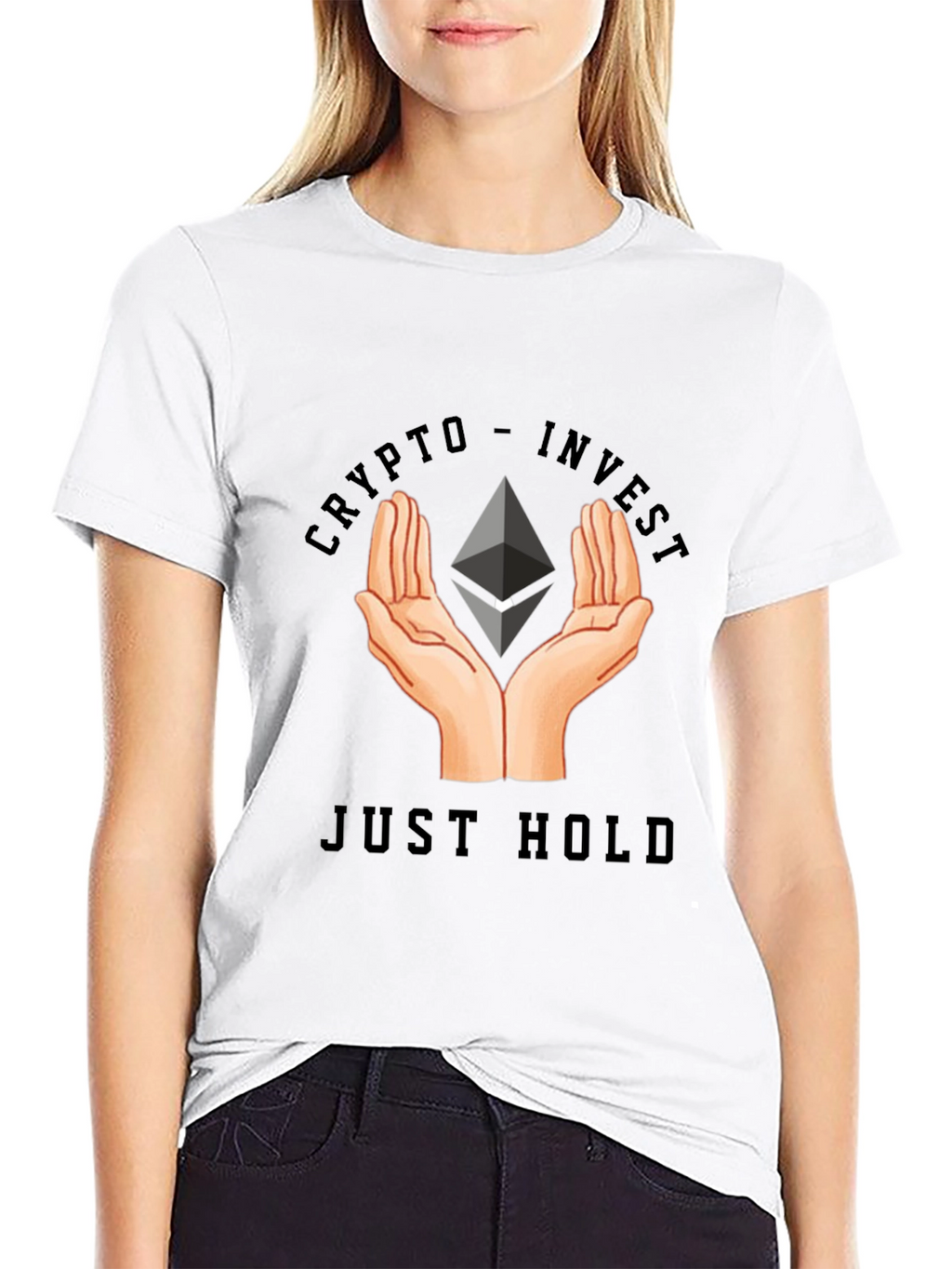 Crypto Invest - Just Hold T-Shirt
