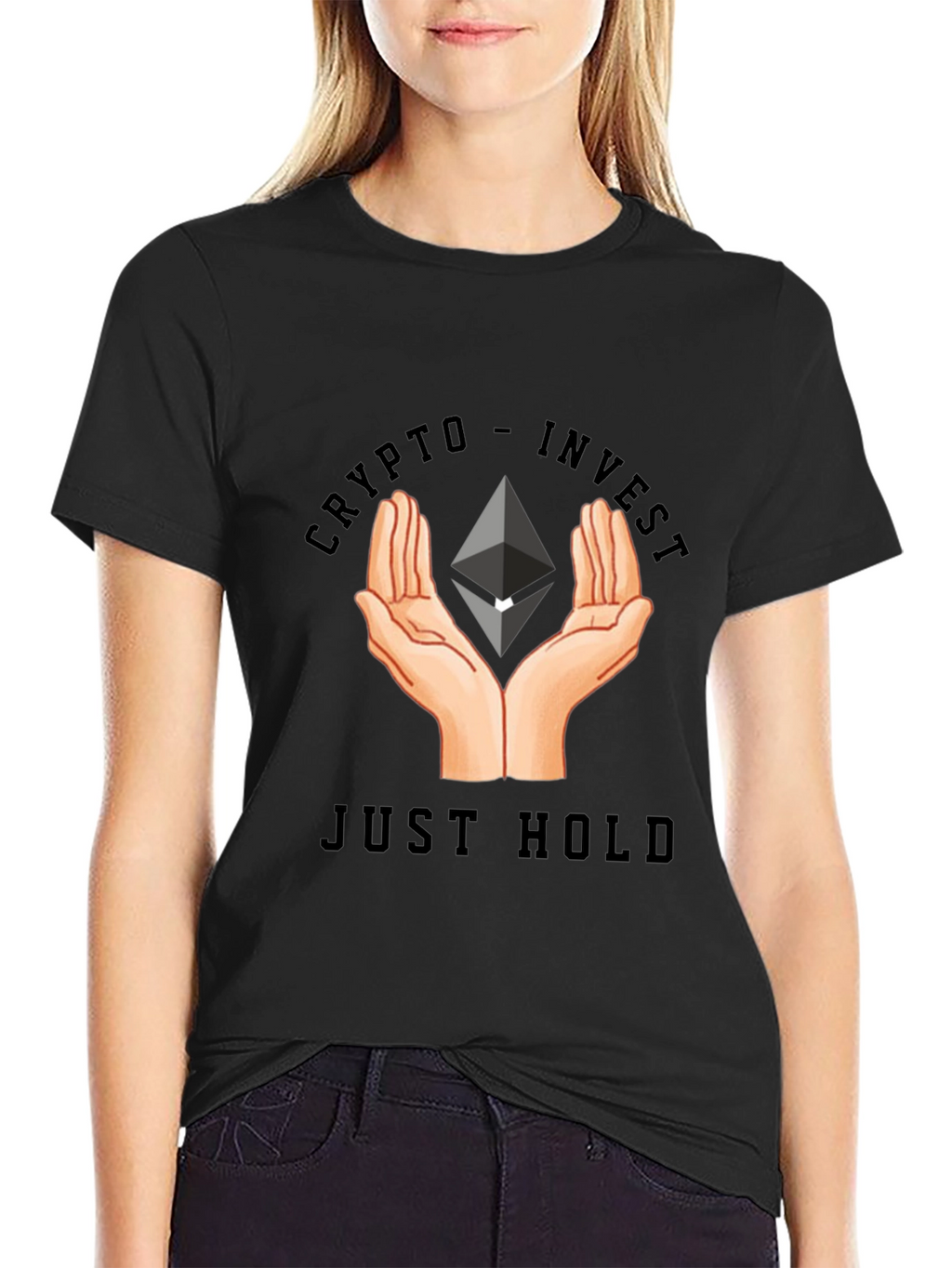 Crypto Invest - Just Hold T-Shirt