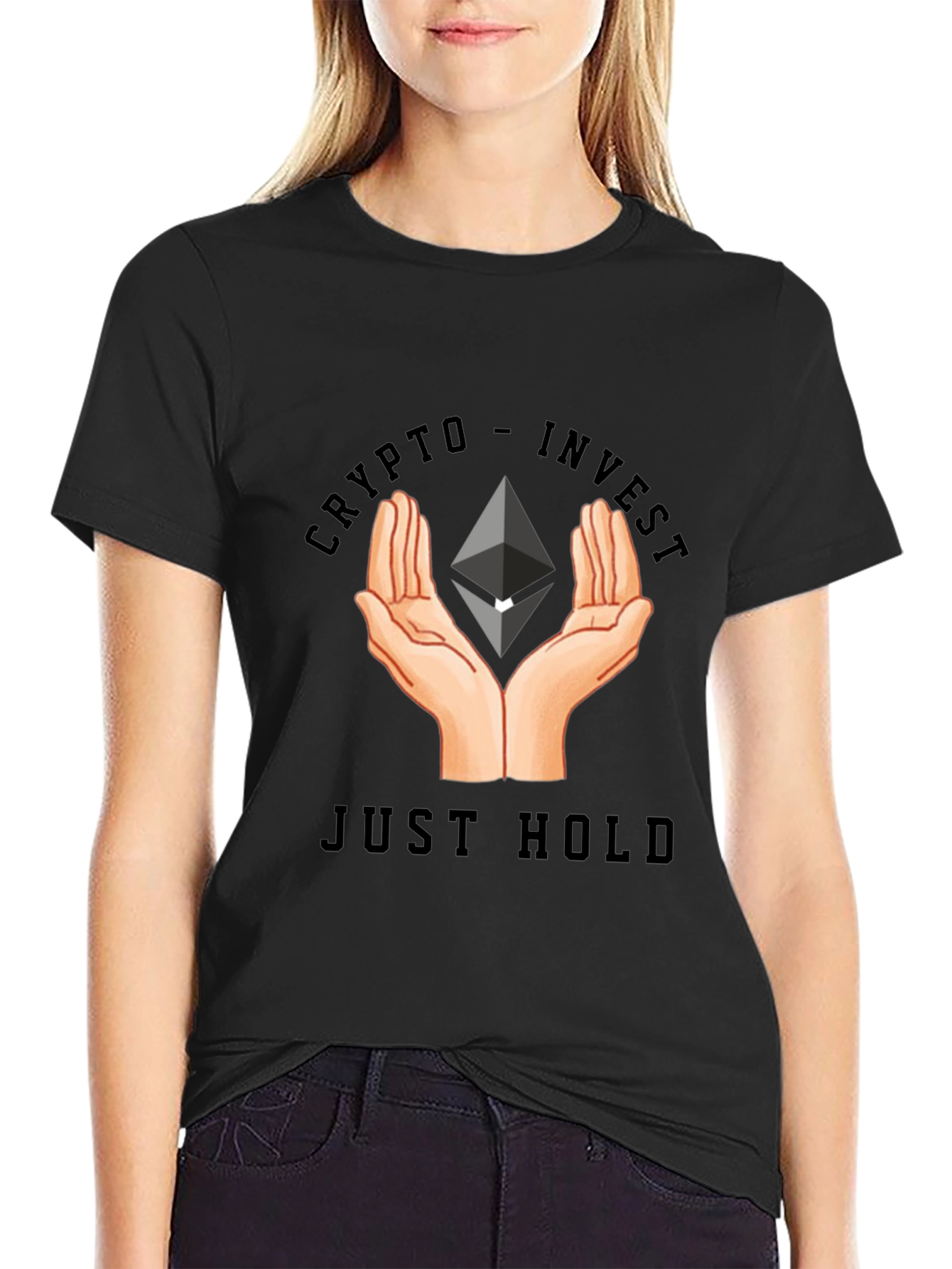 Crypto Invest - Just Hold T-Shirt
