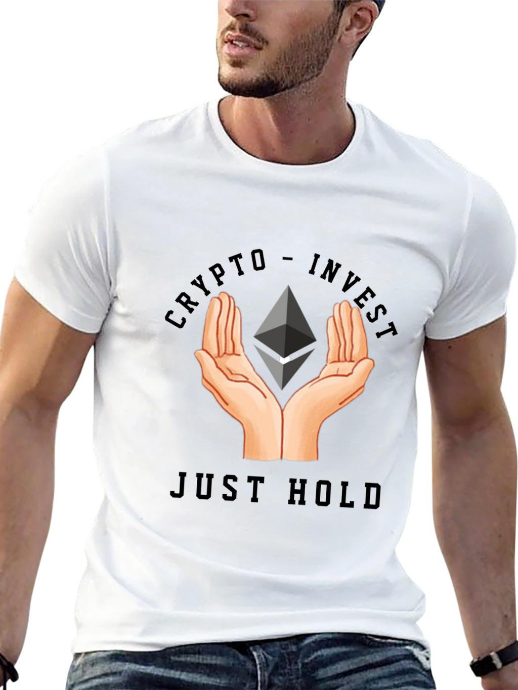 Crypto Invest - Just Hold T-Shirt