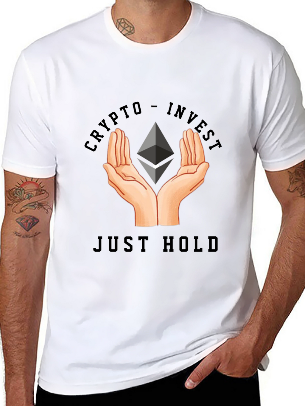 Crypto Invest - Just Hold T-Shirt