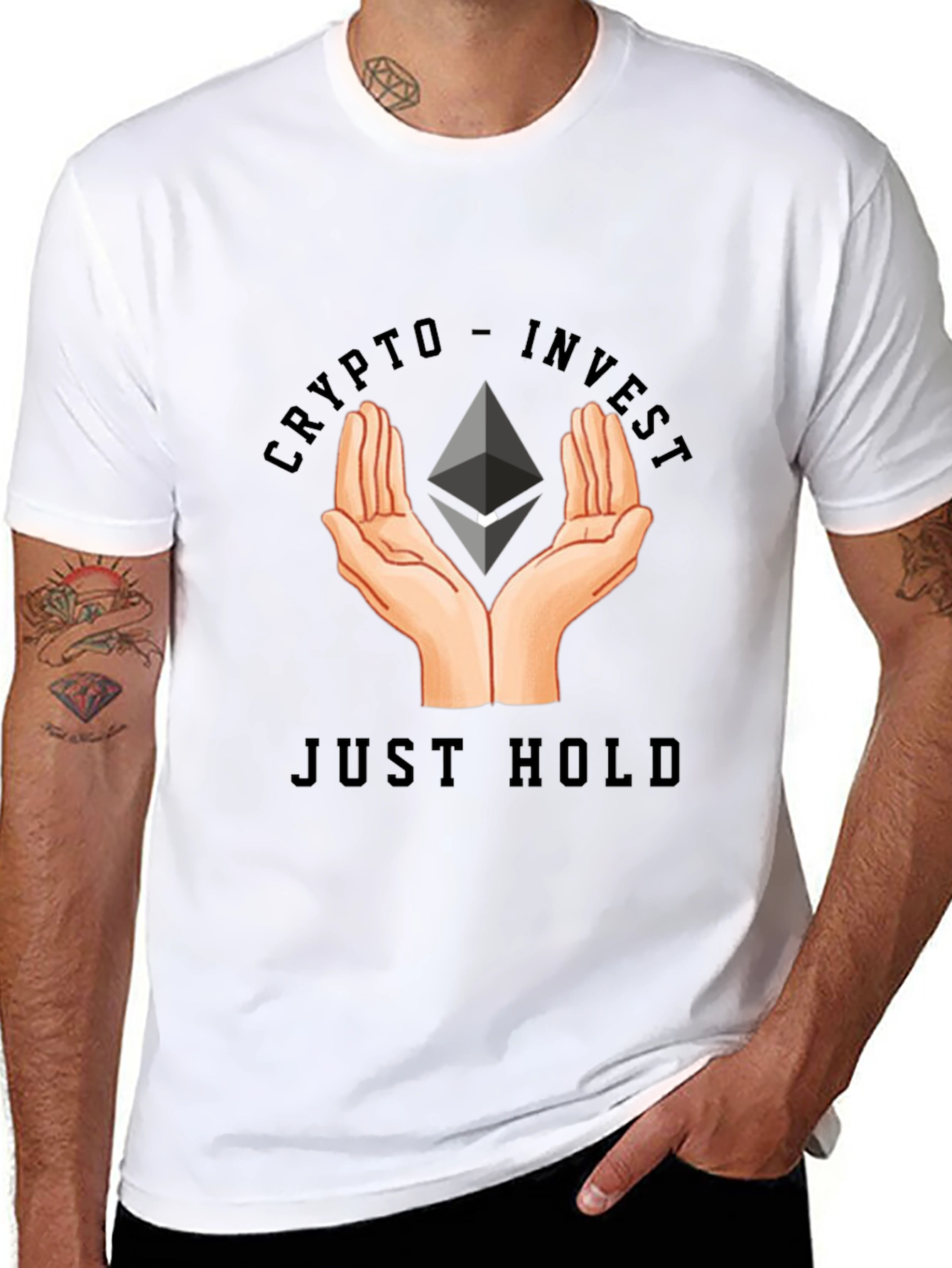 Crypto Invest - Just Hold T-Shirt