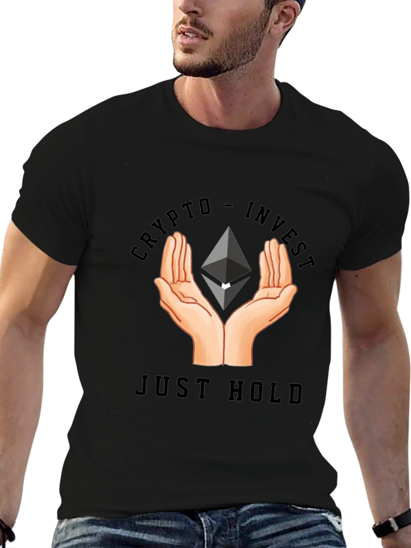 Crypto Invest - Just Hold T-Shirt