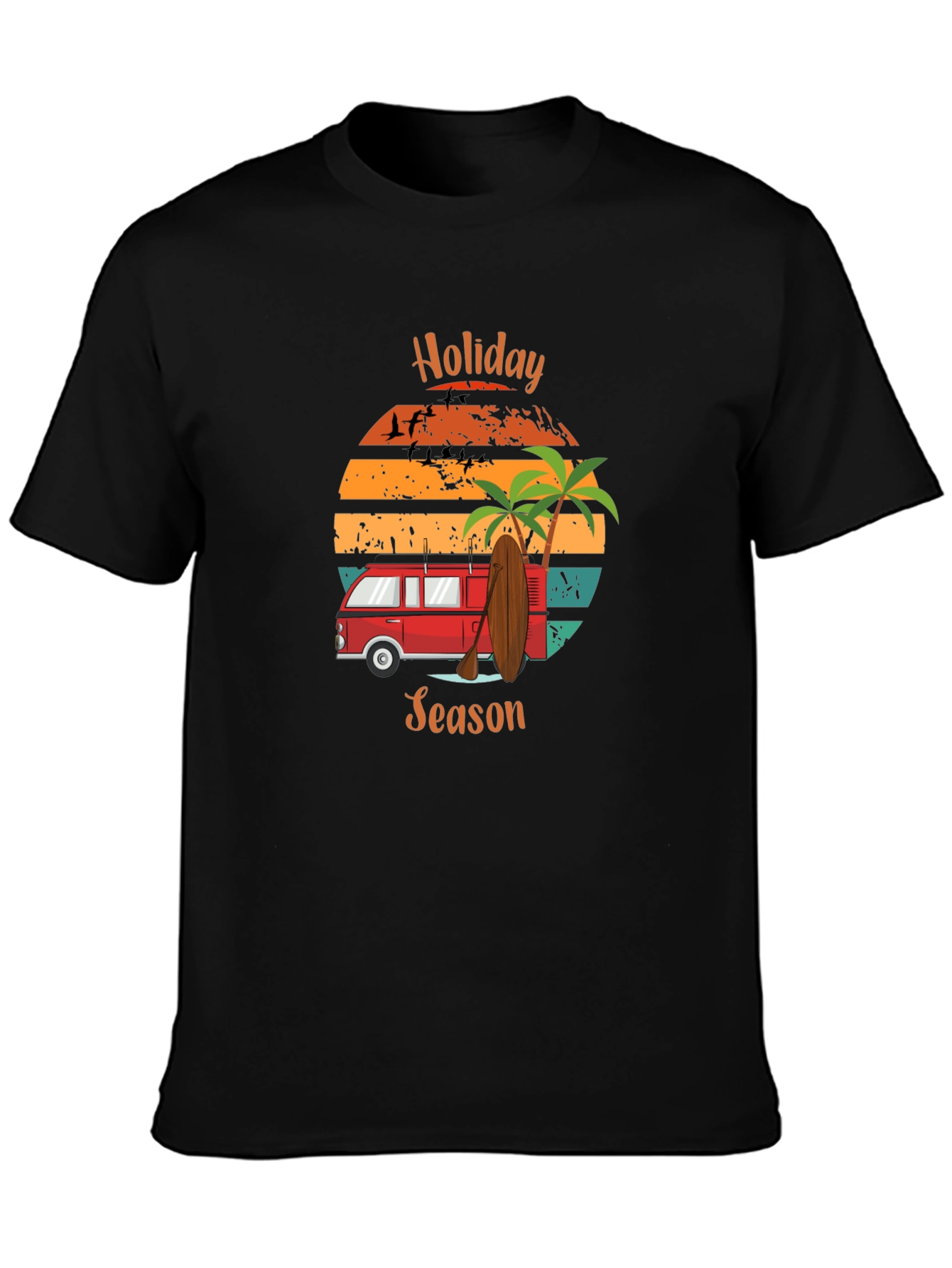Holiday Season Van Graphic Tee