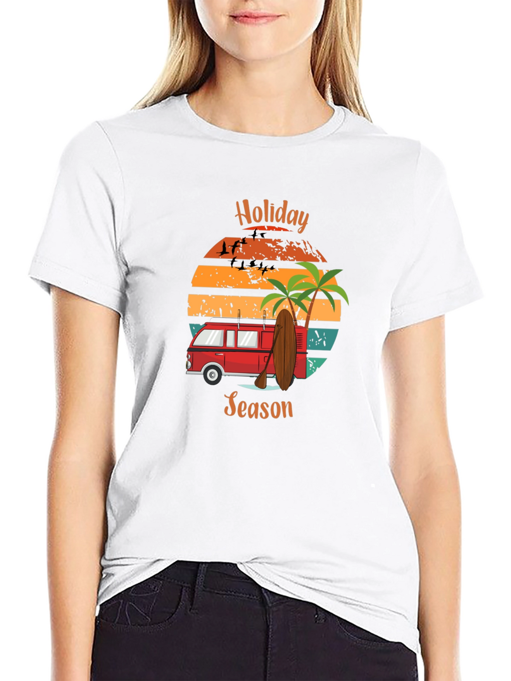 Holiday Season Van Graphic Tee