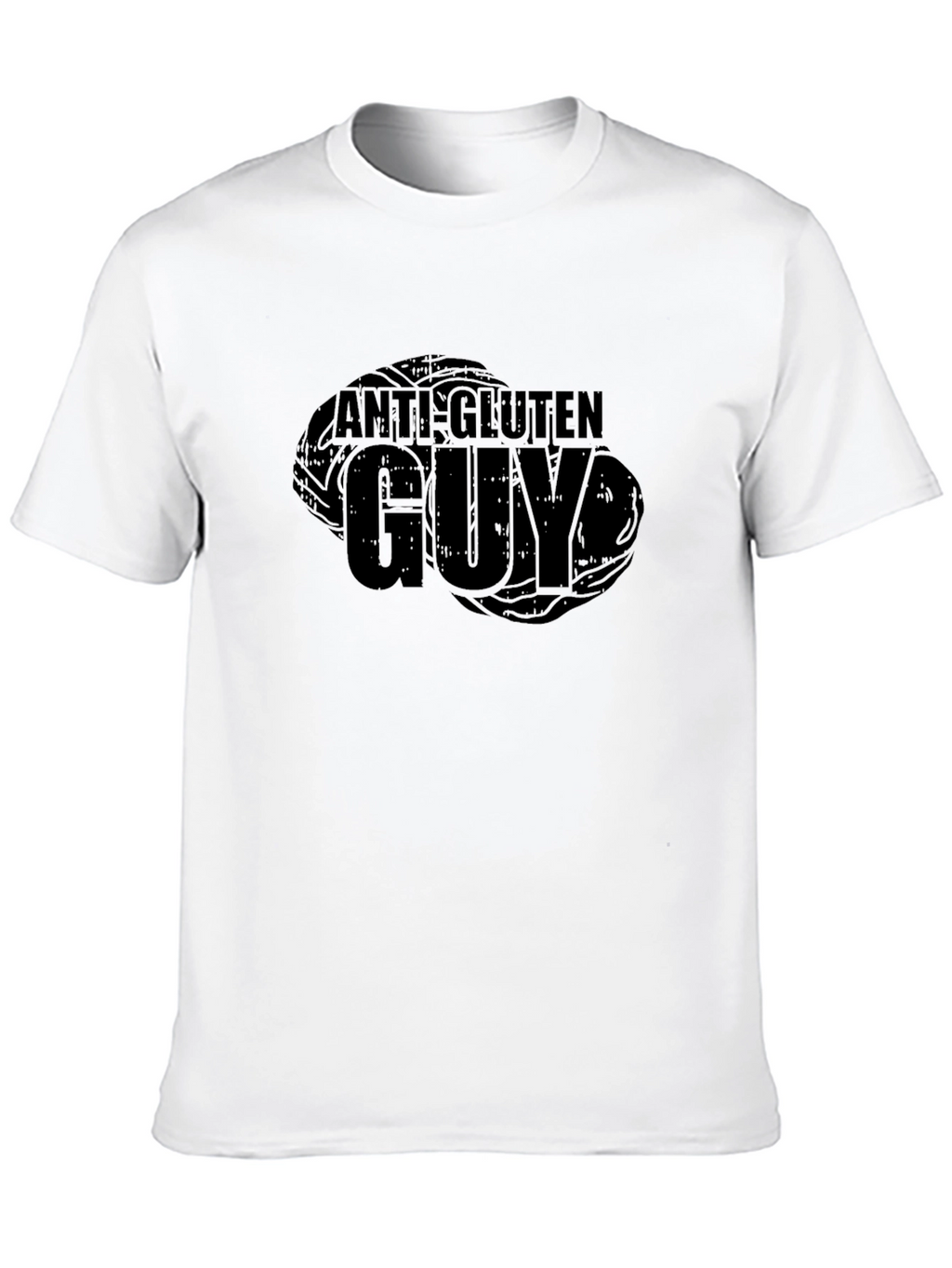 Anti-Gluten Guy Black T-Shirt