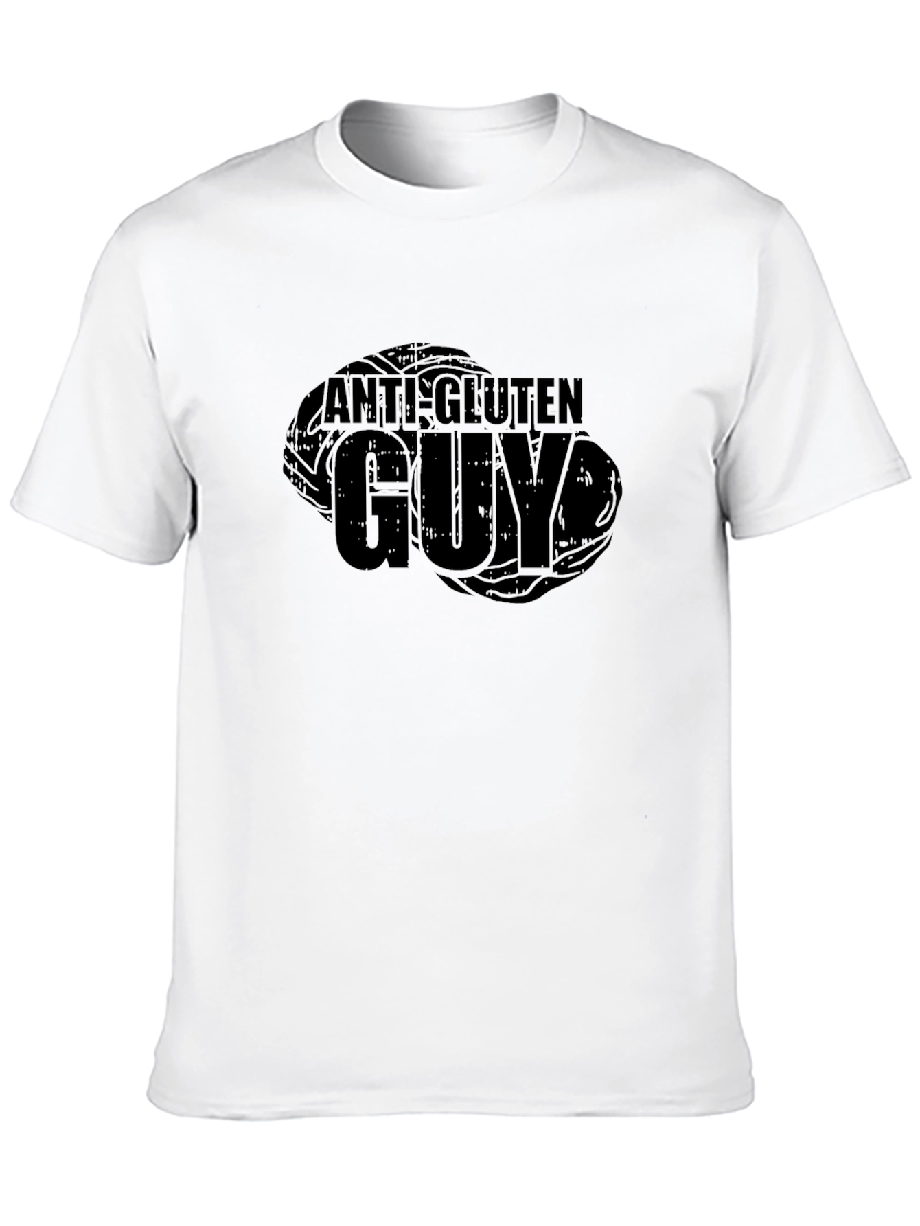 Anti-Gluten Guy Black T-Shirt