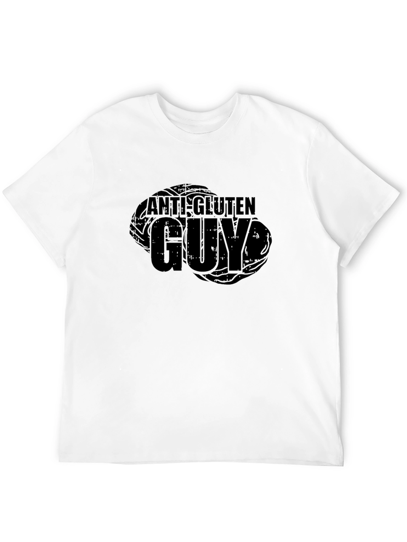 Anti-Gluten Guy Black T-Shirt