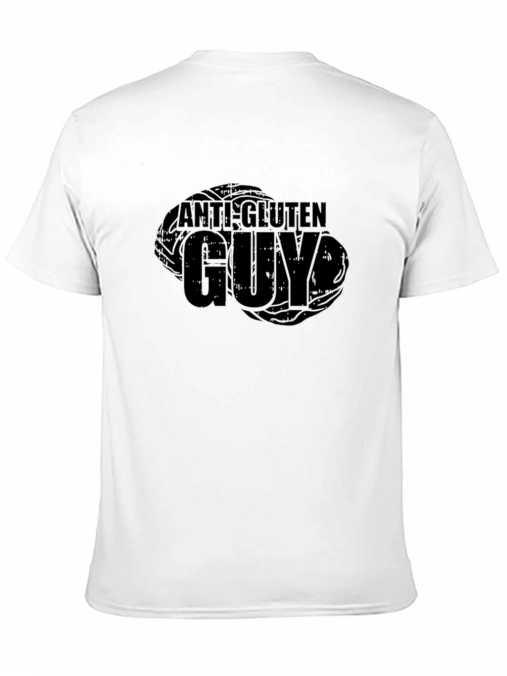 Anti-Gluten Guy Black T-Shirt