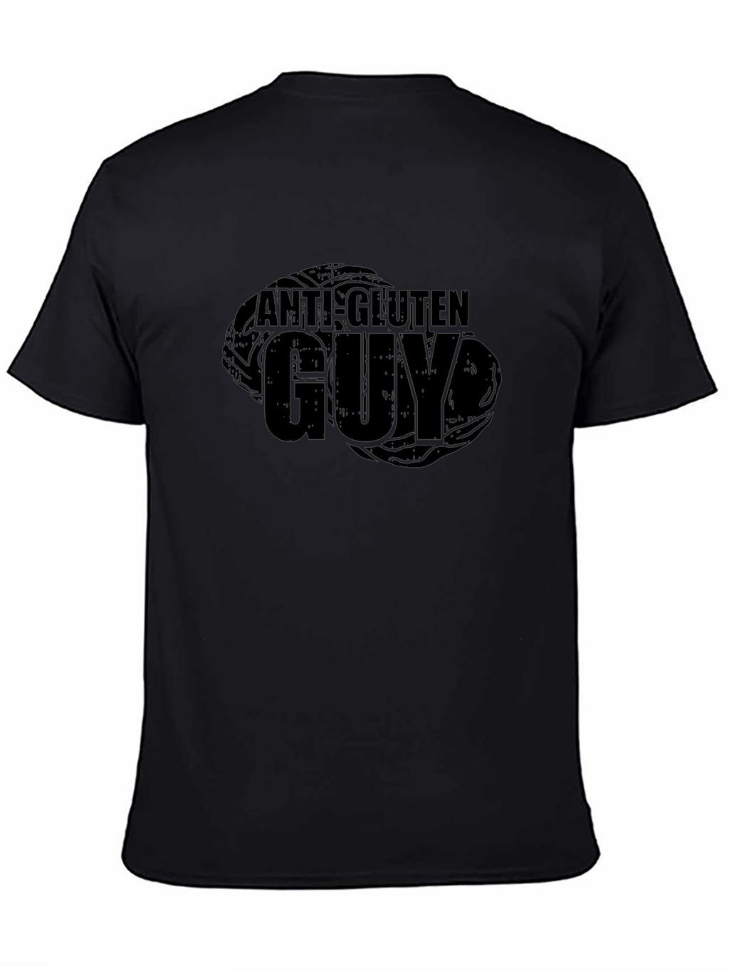 Anti-Gluten Guy Black T-Shirt