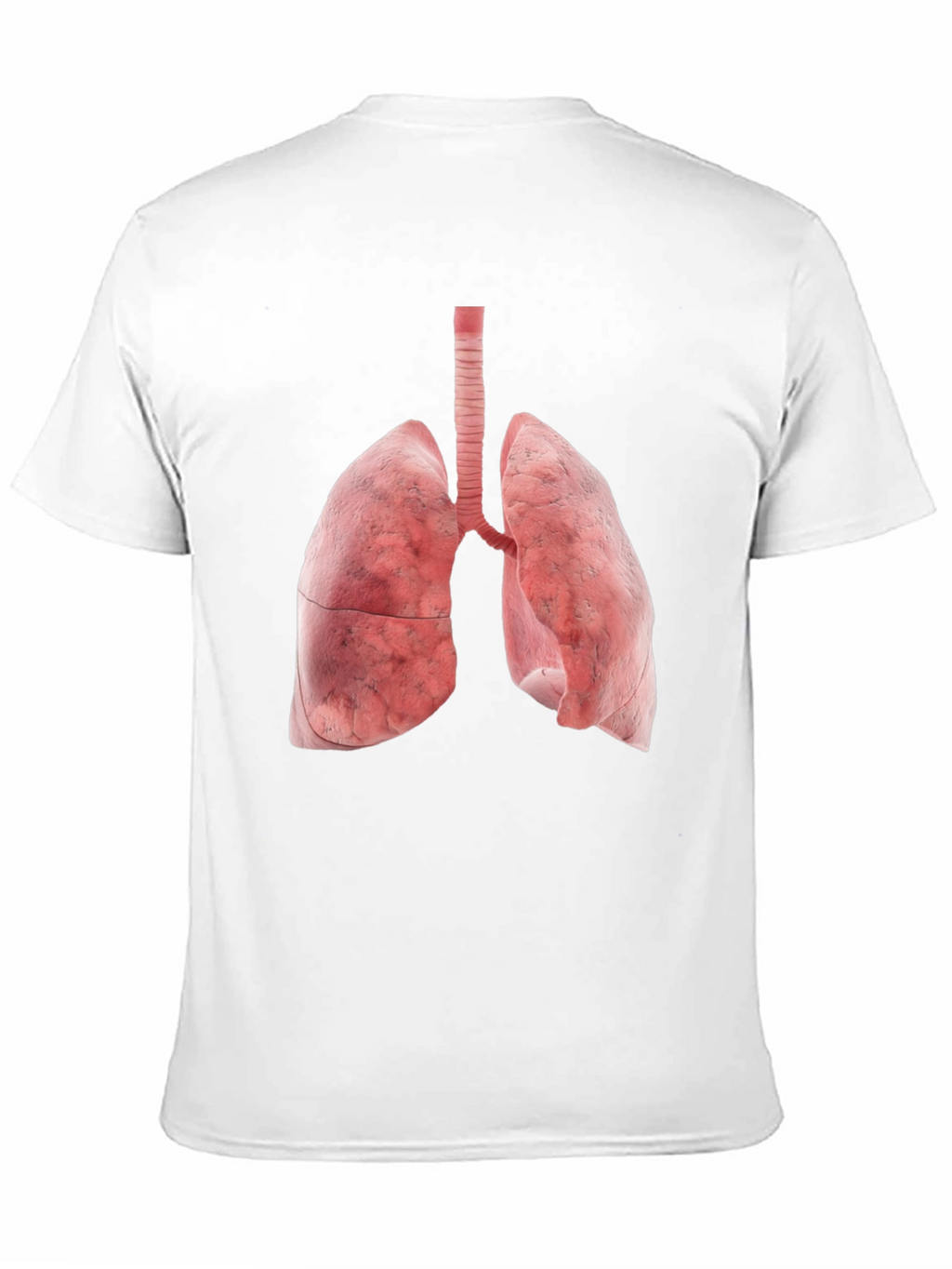 Human Lungs Graphic Tee - Anatomical Design