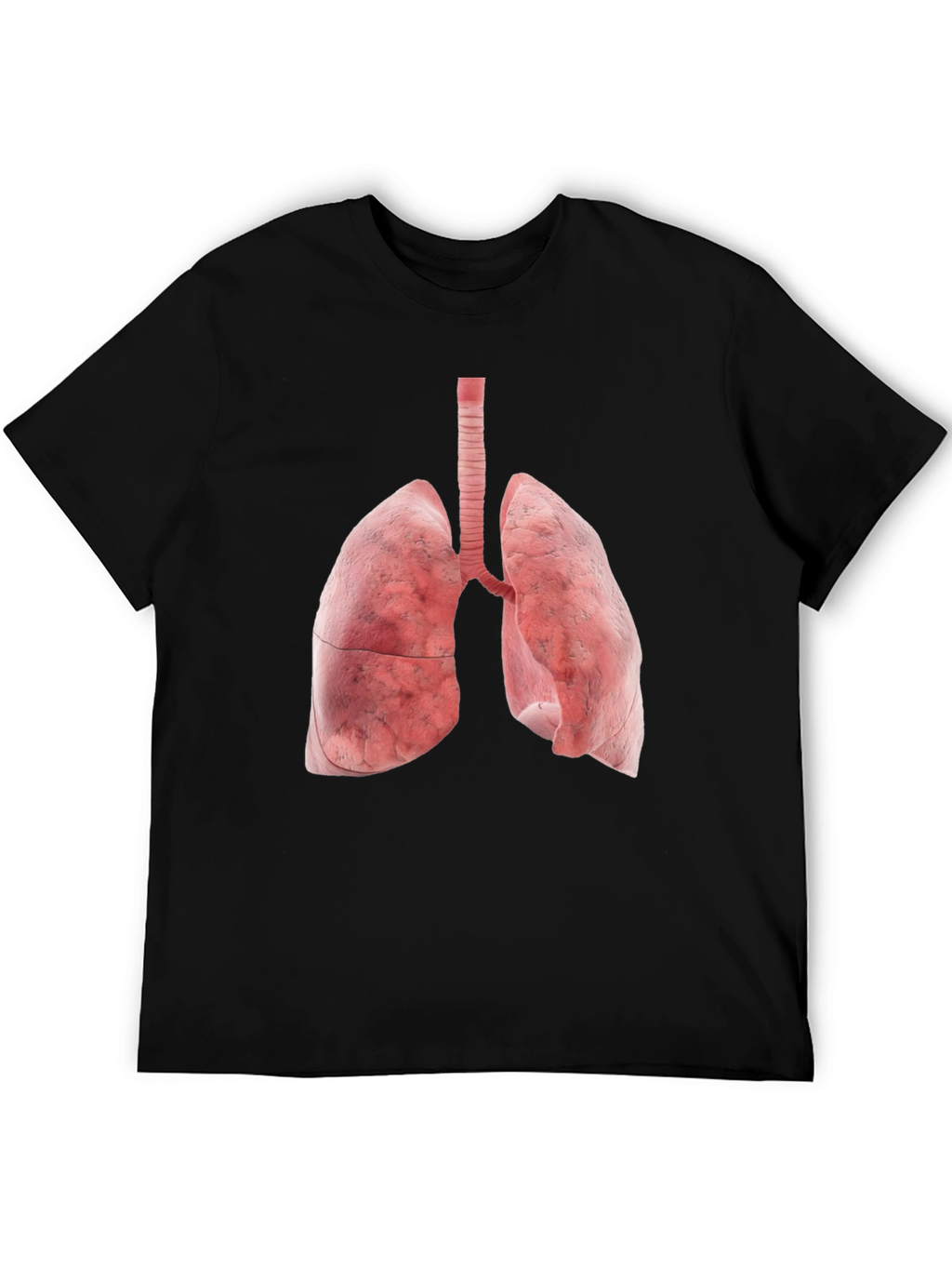 Human Lungs Graphic Tee - Anatomical Design