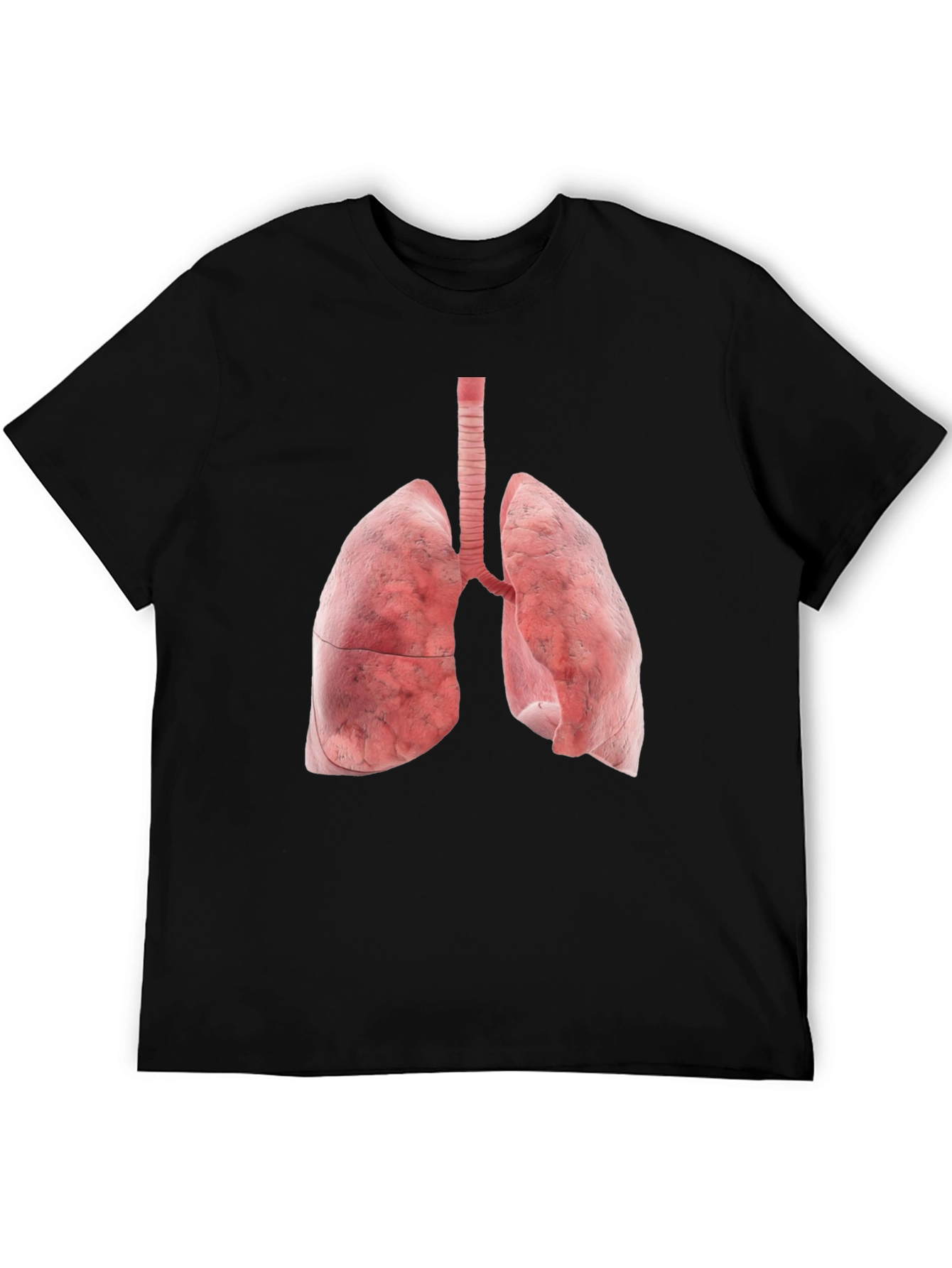 Human Lungs Graphic Tee - Anatomical Design