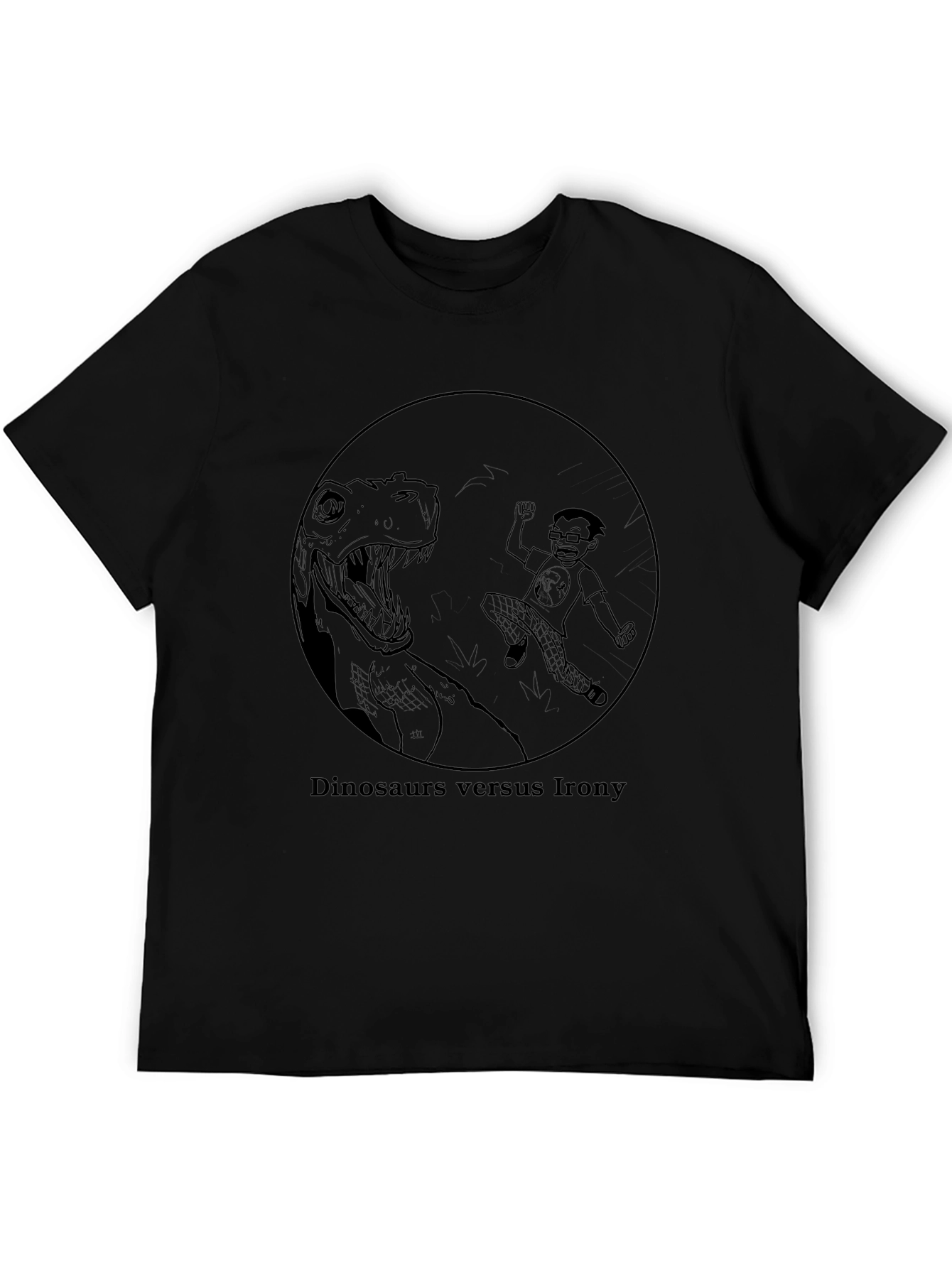 Dinosaurs vs. Irony Graphic Tee