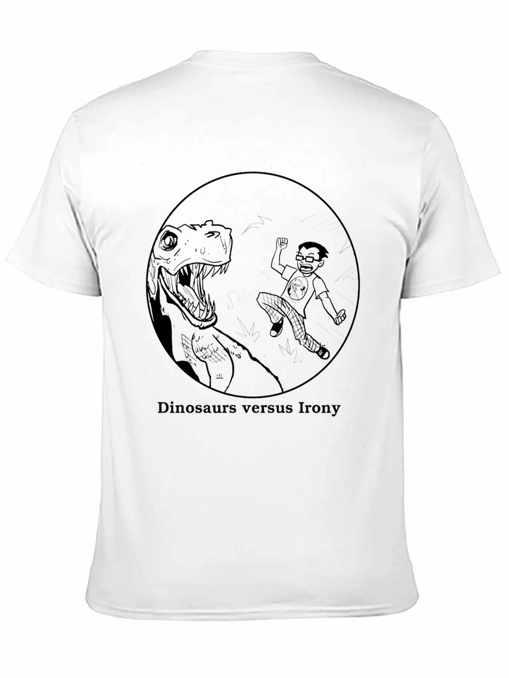 Dinosaurs vs. Irony Graphic Tee