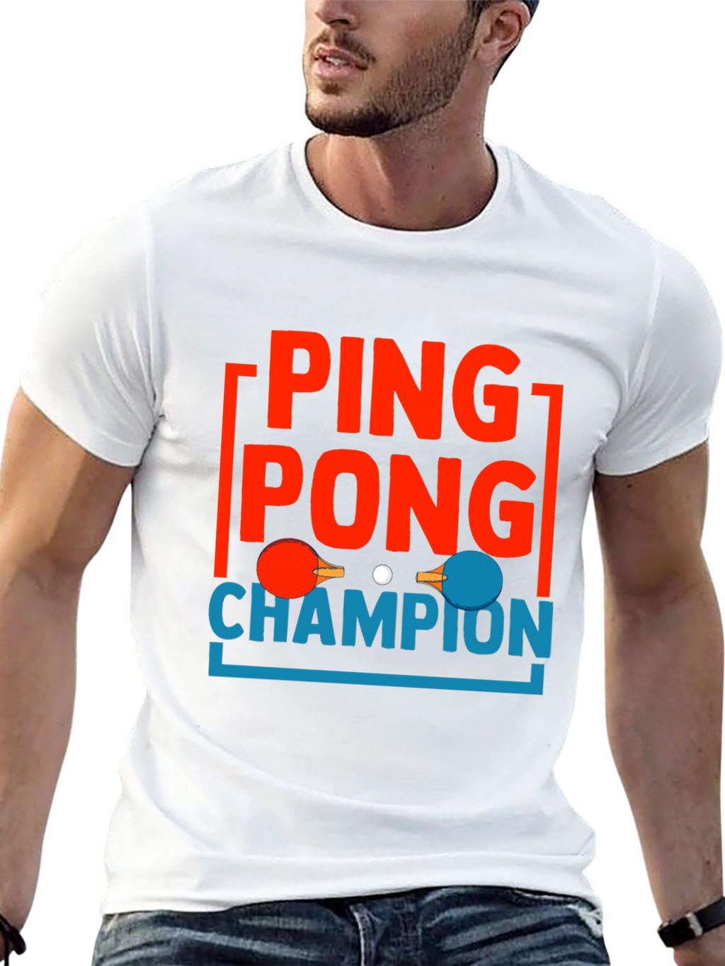 Ping Pong Champion Graphic Tee