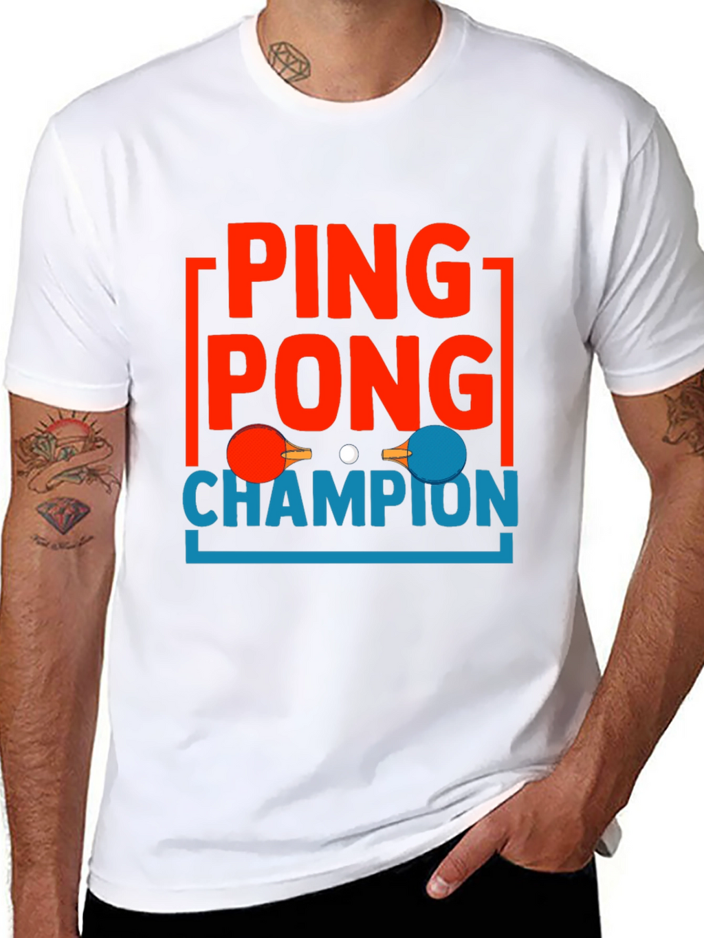 Ping Pong Champion Graphic Tee