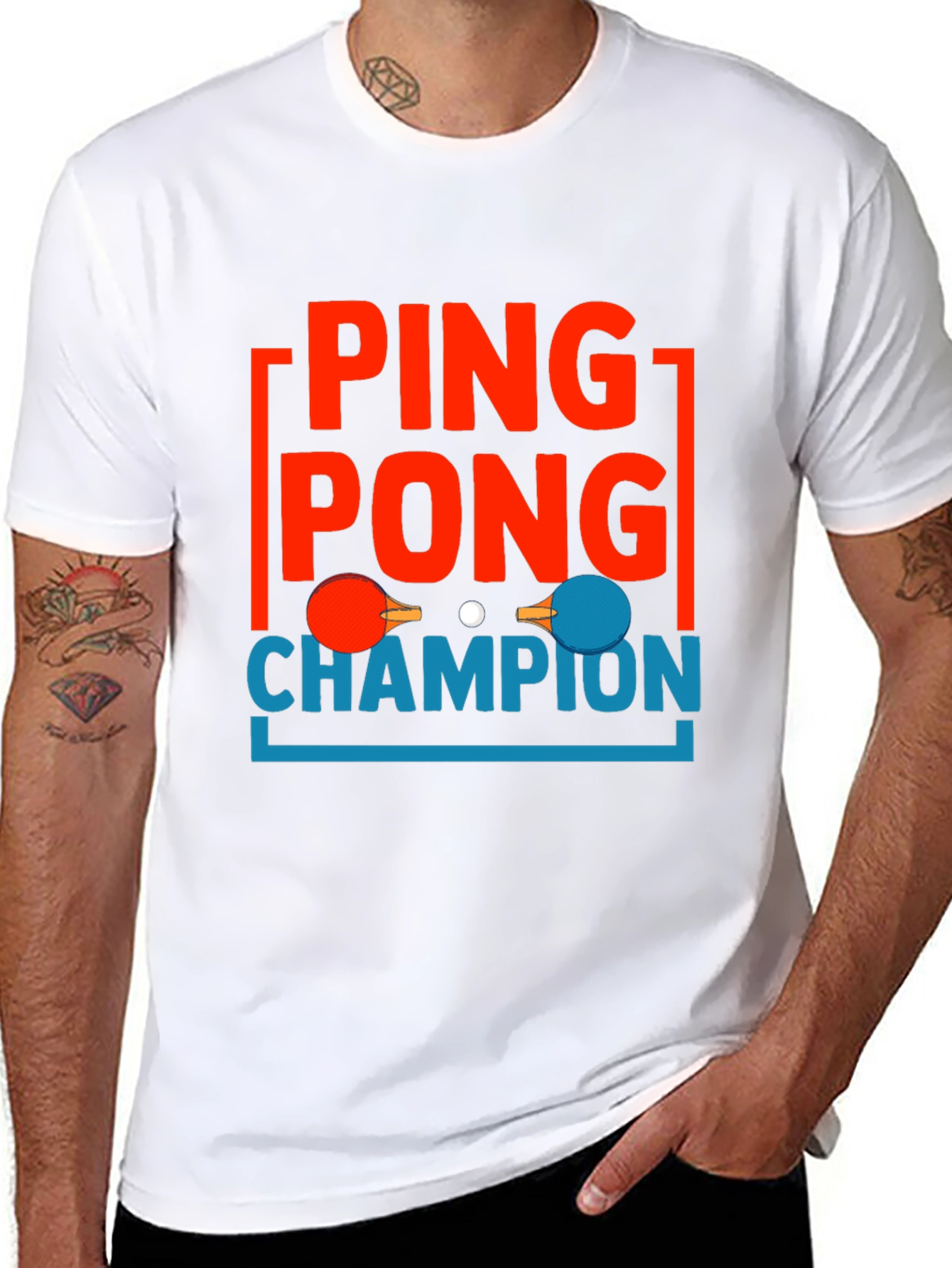 Ping Pong Champion Graphic Tee