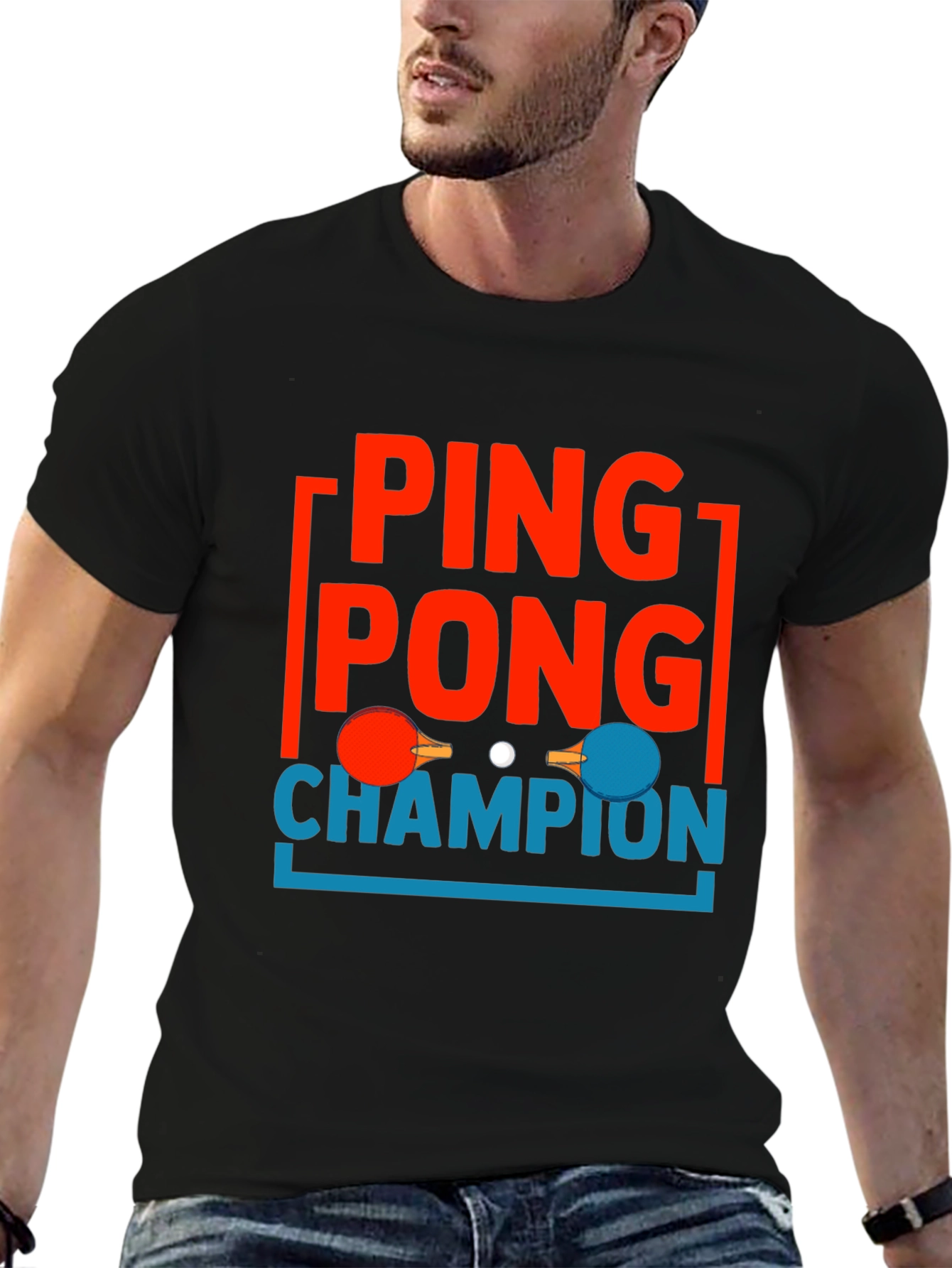 Ping Pong Champion Graphic Tee
