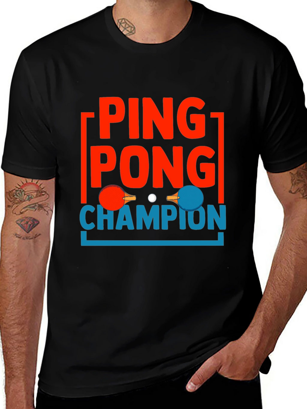 Ping Pong Champion Graphic Tee