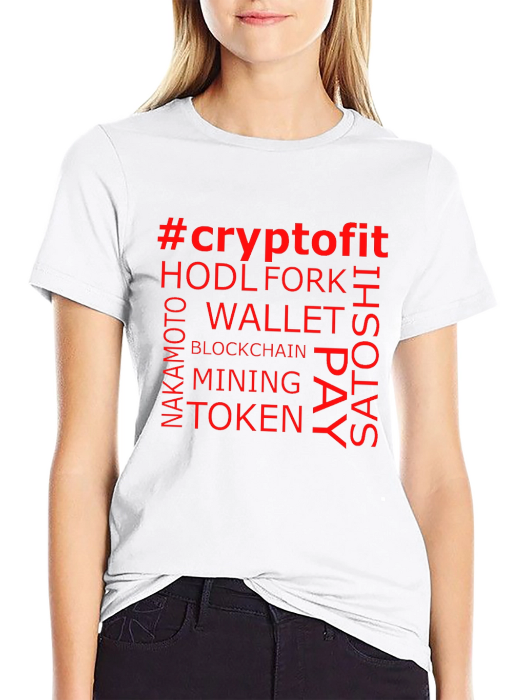 Crypto Fit Black T-Shirt