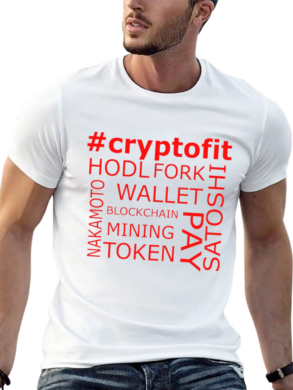 Crypto Fit Black T-Shirt