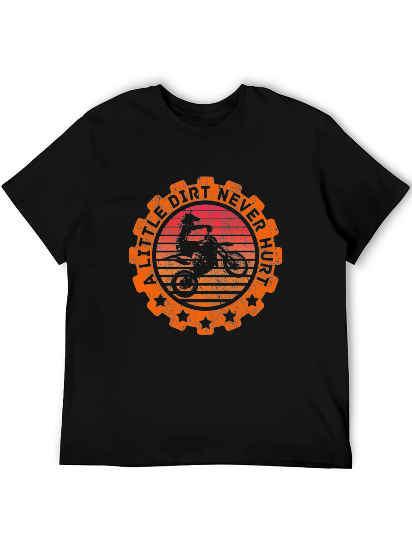 Dirt Never Hurt Graphic Tee - Motocross T-Shirt