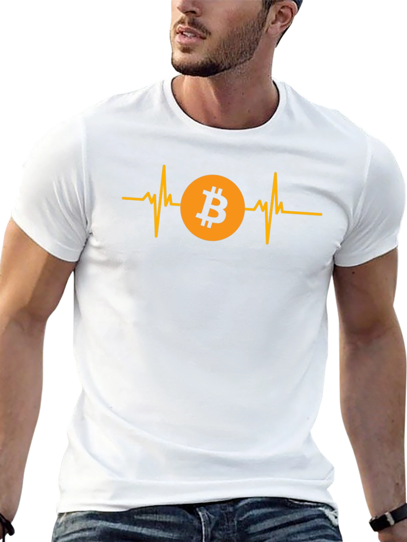Bitcoin Lifeline T-Shirt - Crypto Lover Tee