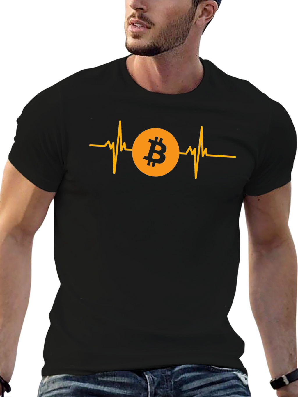 Bitcoin Lifeline T-Shirt - Crypto Lover Tee