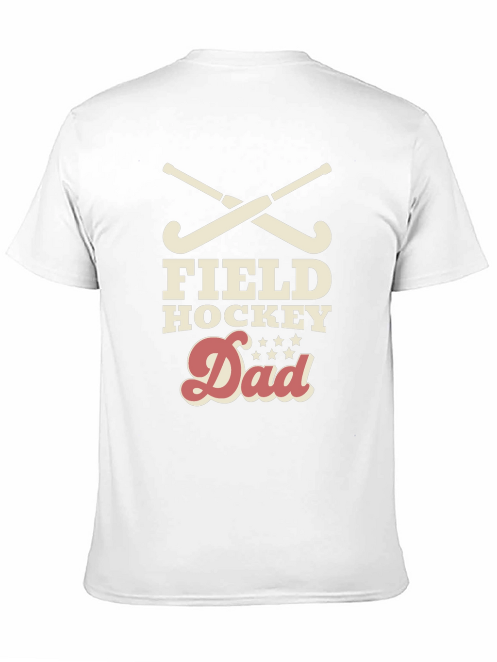 Field Hockey Dad Graphic Tee - Black