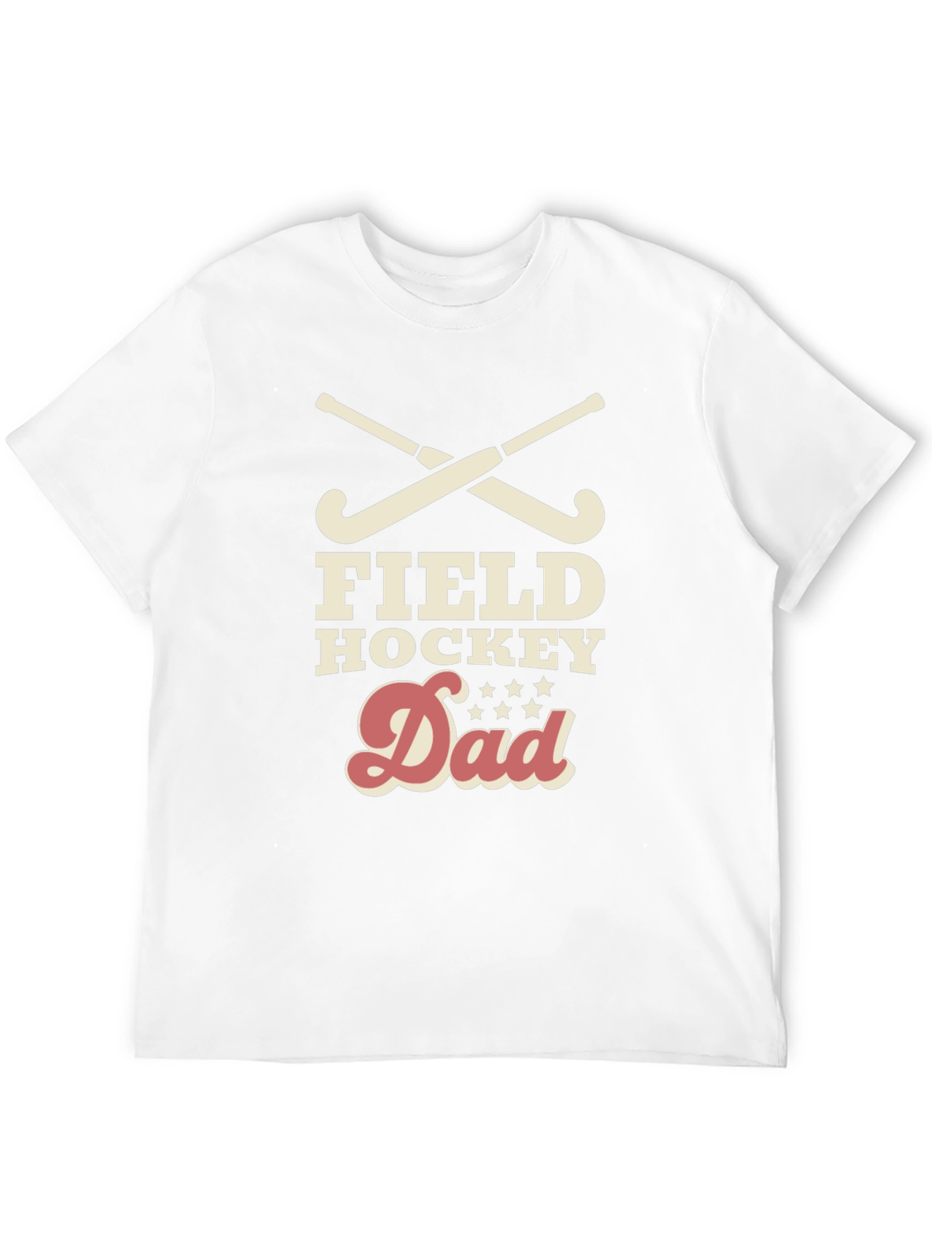 Field Hockey Dad Graphic Tee - Black