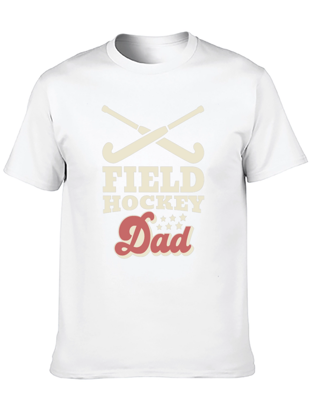Field Hockey Dad Graphic Tee - Black