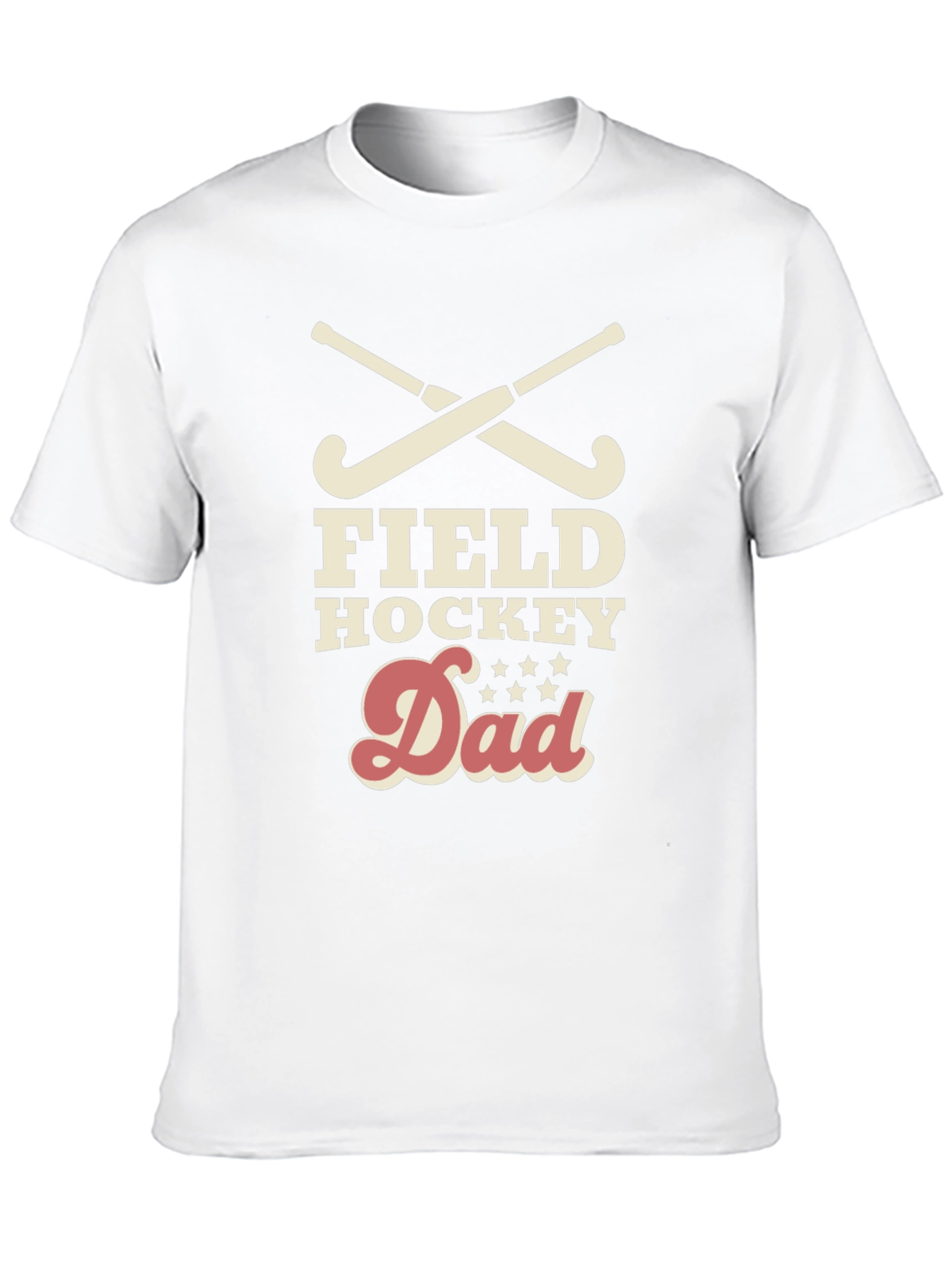 Field Hockey Dad Graphic Tee - Black