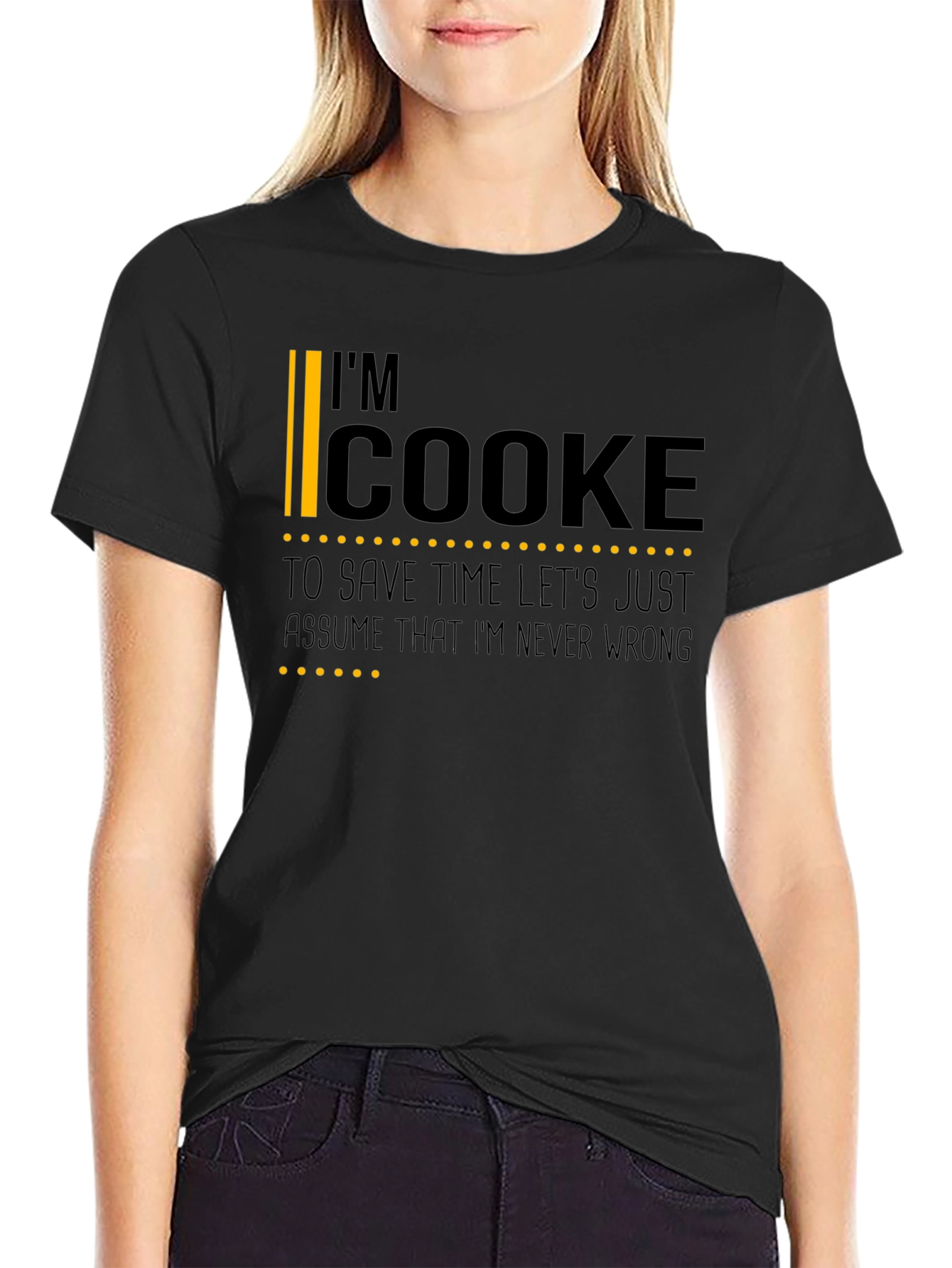 Im Cooke T-Shirt - Funny Personalized Name Tee