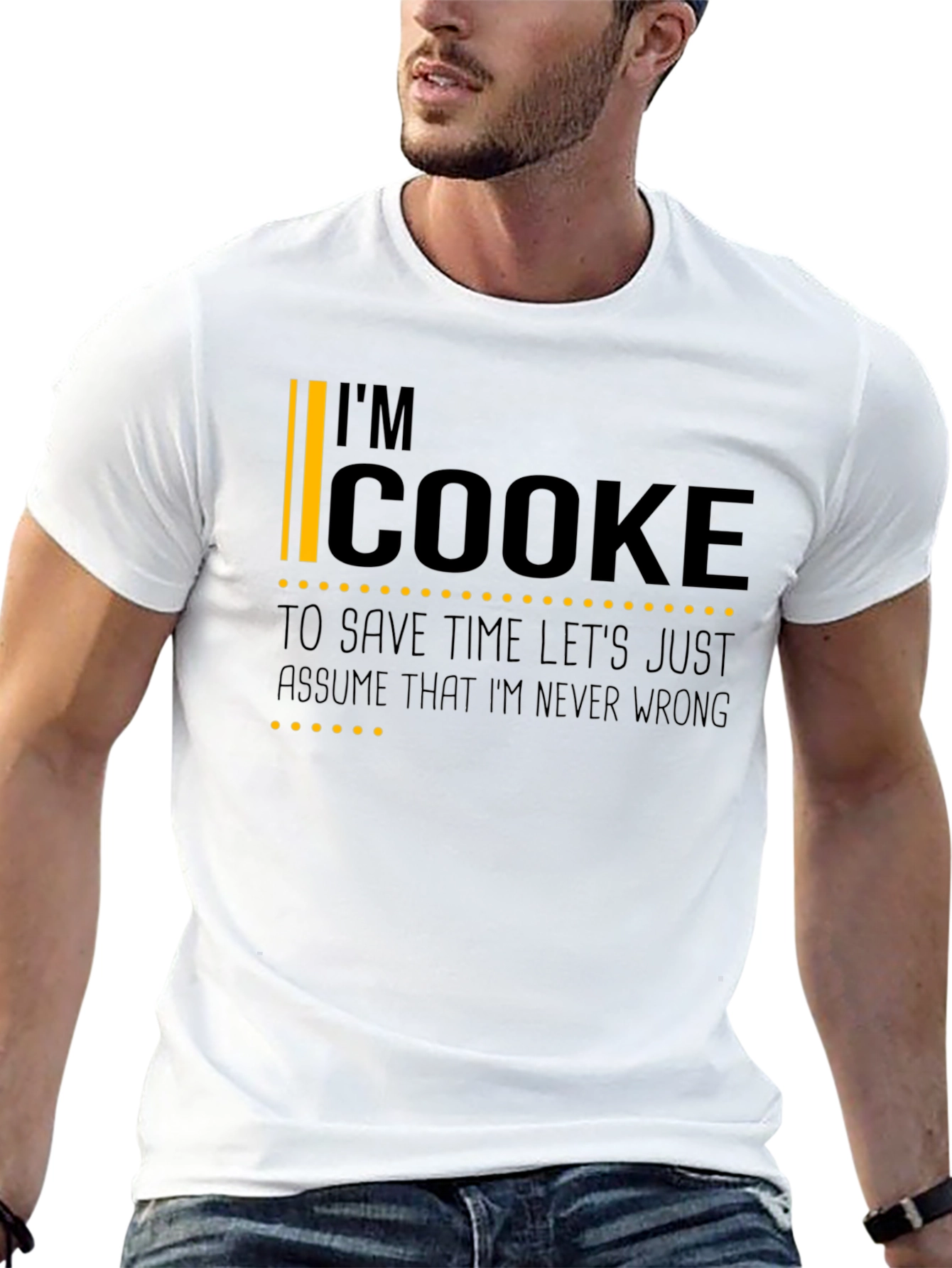 Im Cooke T-Shirt - Funny Personalized Name Tee