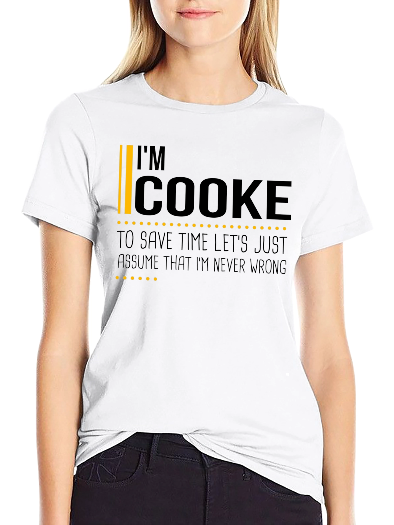 Im Cooke T-Shirt - Funny Personalized Name Tee