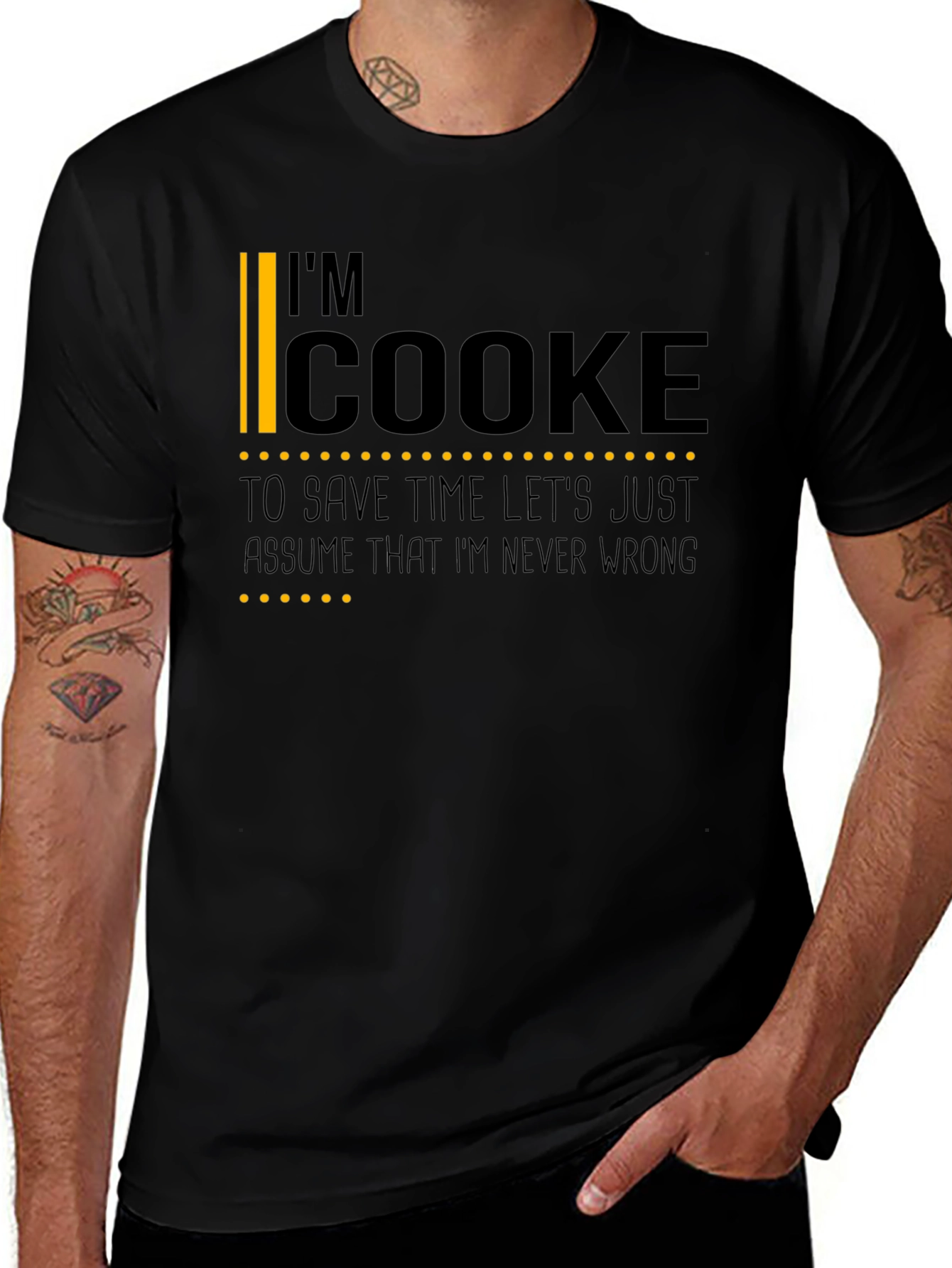Im Cooke T-Shirt - Funny Personalized Name Tee