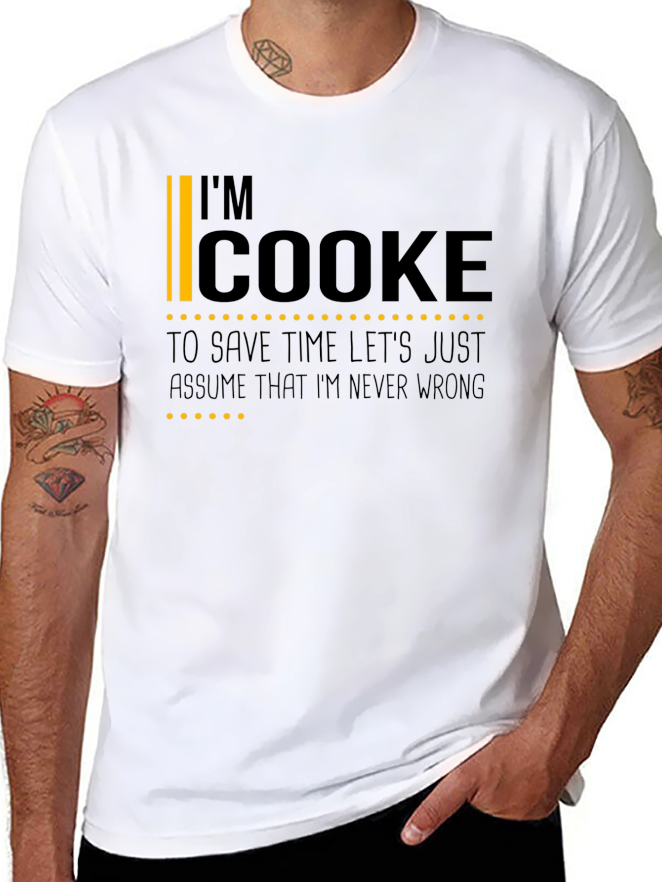 Im Cooke T-Shirt - Funny Personalized Name Tee