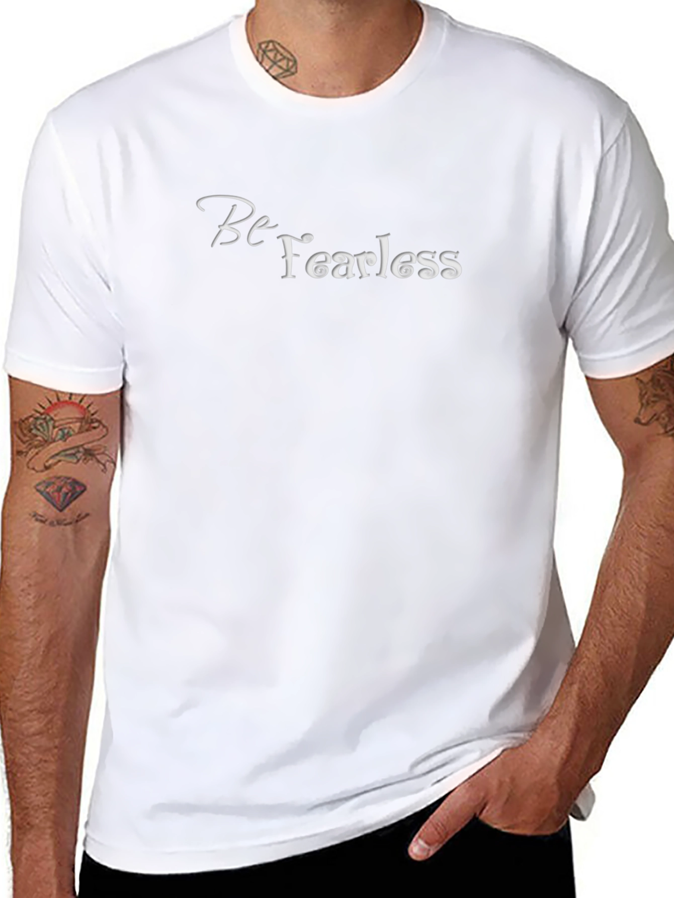 Be Fearless Graphic Tee - Stylish Statement Shirt