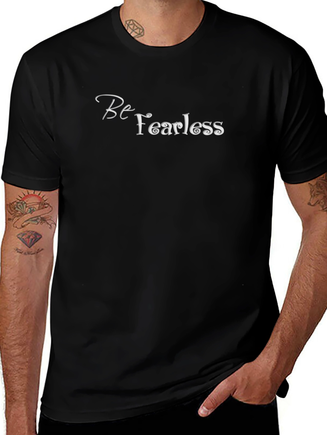 Be Fearless Graphic Tee - Stylish Statement Shirt