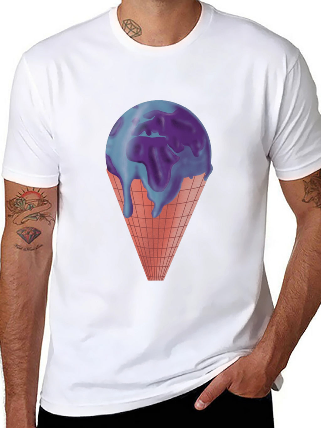Ice Cream Planet Graphic Tee