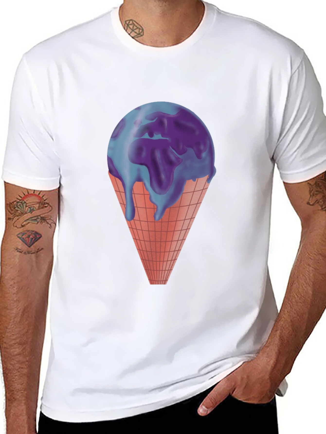 Ice Cream Planet Graphic Tee