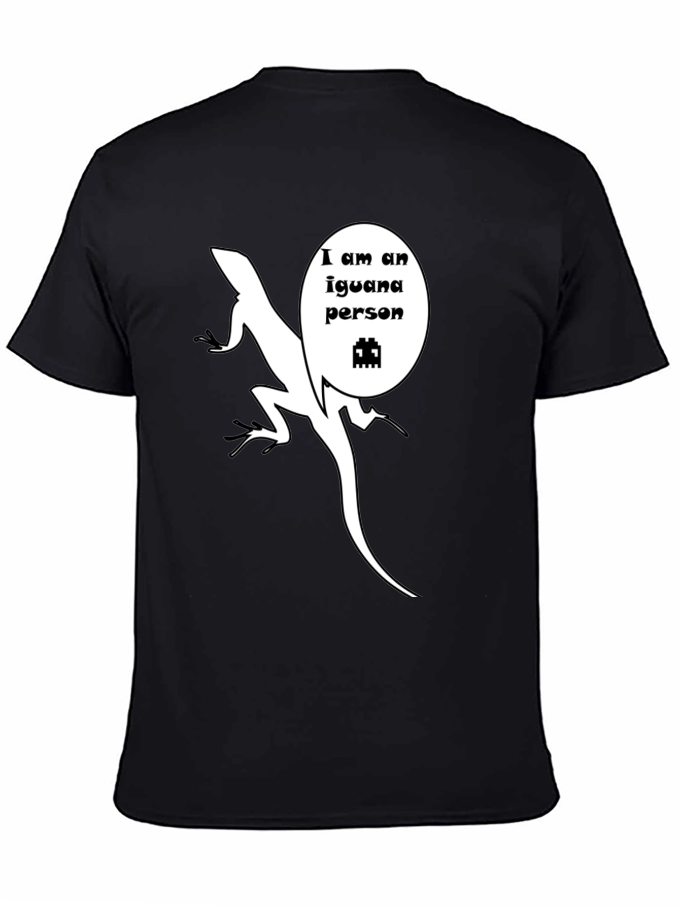 Iguana Person T-Shirt - Funny Reptile Graphic Tee