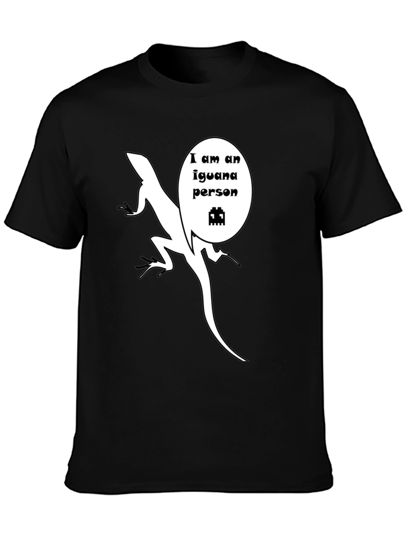 Iguana Person T-Shirt - Funny Reptile Graphic Tee