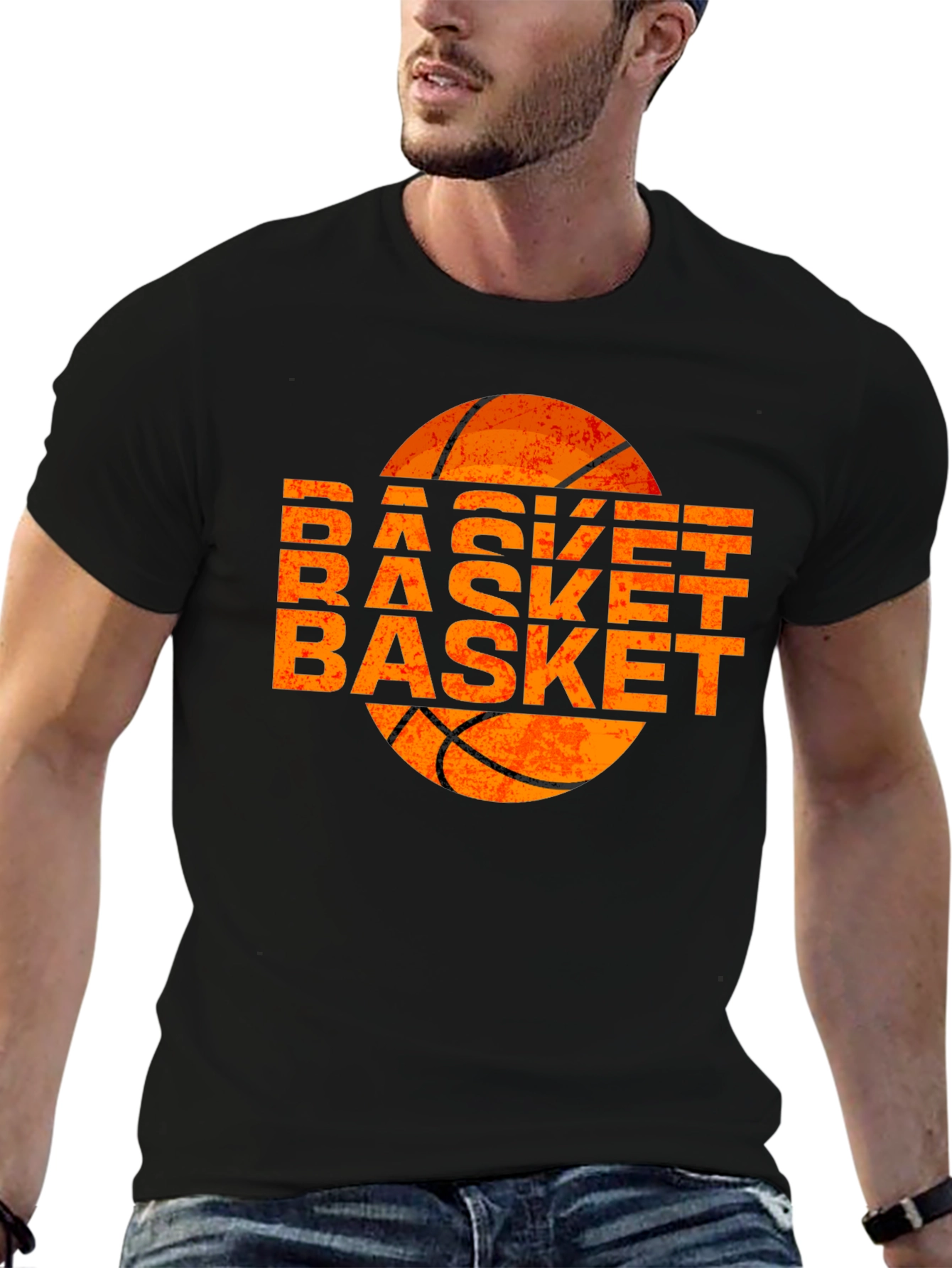 Basketball Graphic T-Shirt