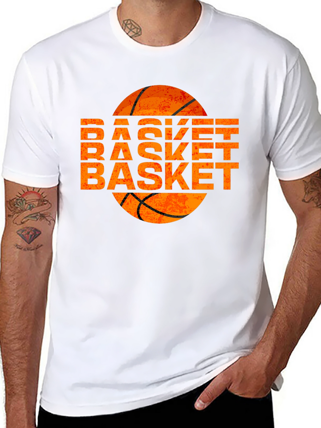 Basketball Graphic T-Shirt