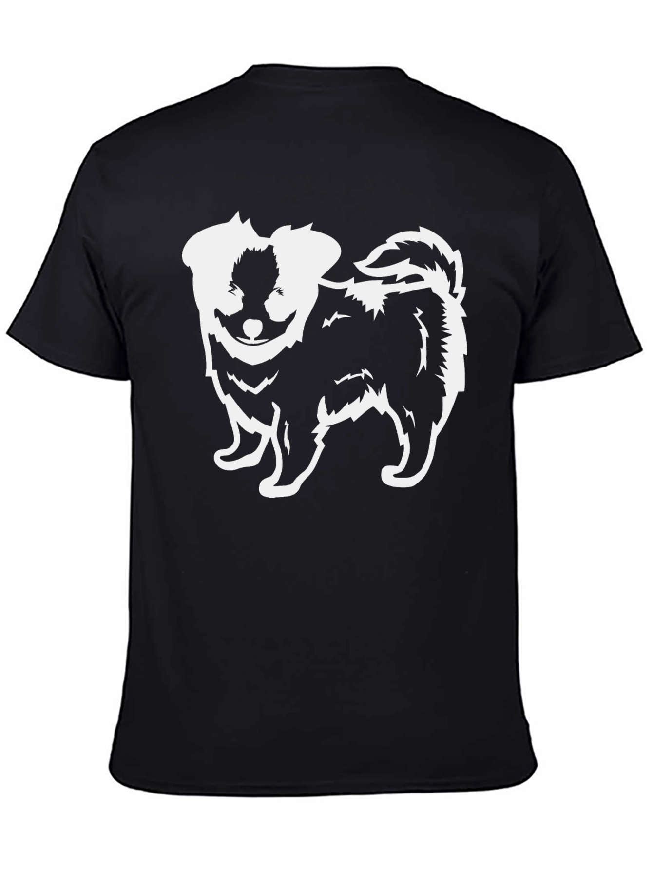 Dog Graphic Tee - Stylish & Comfortable Black T-Shirt