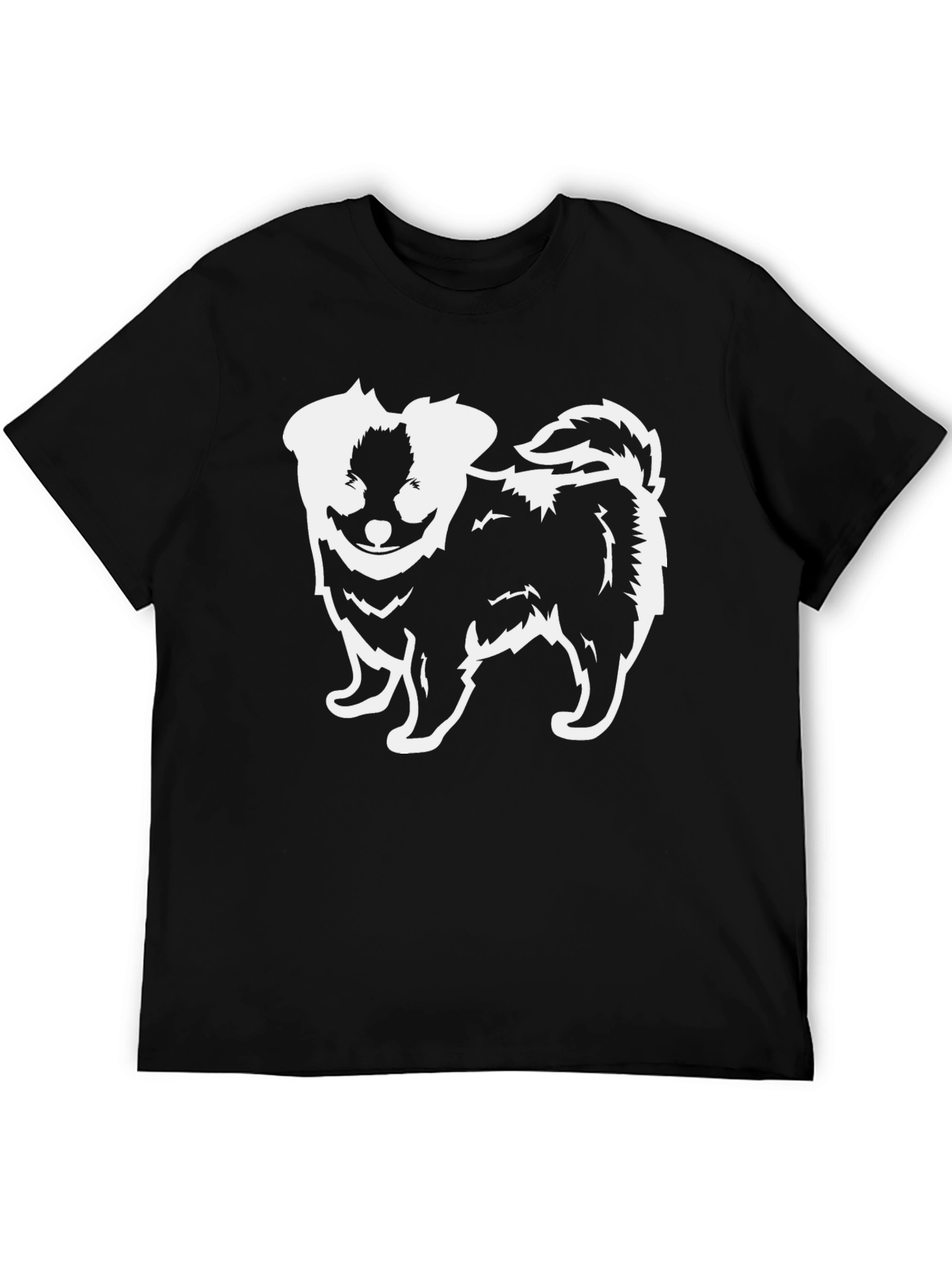 Dog Graphic Tee - Stylish & Comfortable Black T-Shirt