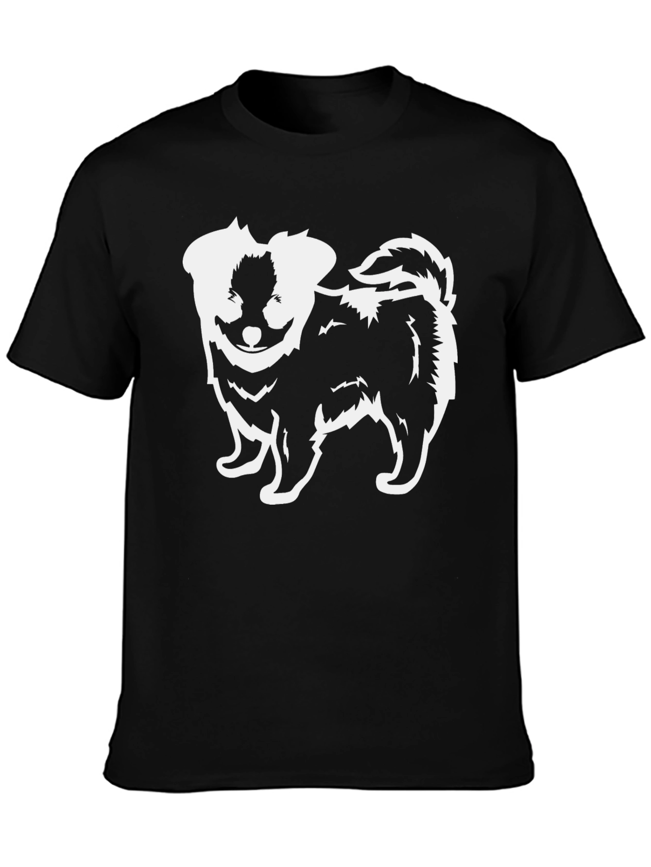 Dog Graphic Tee - Stylish & Comfortable Black T-Shirt
