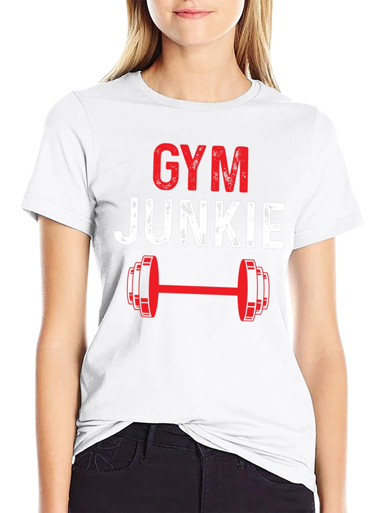 Gym Junkie Graphic Tee - Workout Motivation